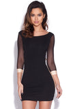 Mesh Back Dress